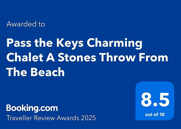 Pass The Keys Charming Chalet A Stones Throw From The Beach